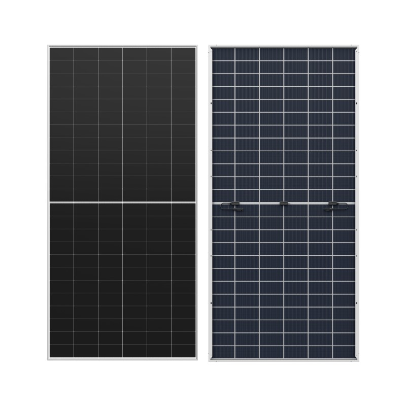 WERAN 640–670 W HPBC 2.0 bifaziales Solarmodul – OEM-Rückkontakt-Doppelglas-PV-Modul für Versorgungs- und EPC-Projekte
