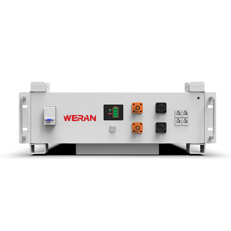 WERAN WRL-48100RW 51,2 V 100 Ah LiFePO4-Rack-Batterie (5,12 kWh) – 8000 Zyklen, CAN/RS485, stapelbares Home-ESS