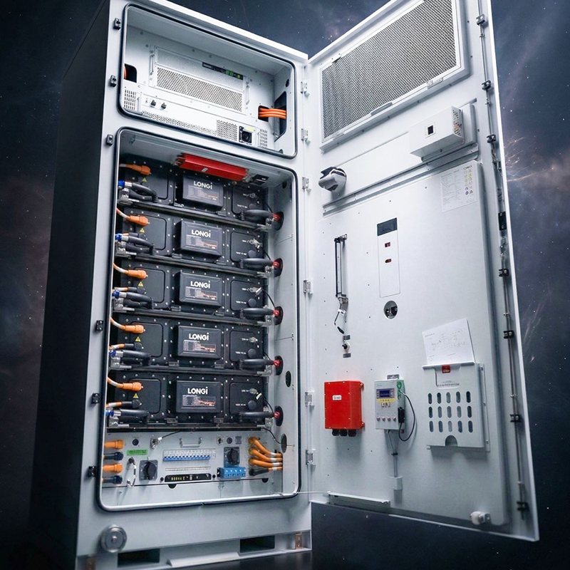 WERAN L261X 261kWh C&I LDES Energiespeicherschrank – LONGi OEM-Multifunktions-Batteriespeicherlösung