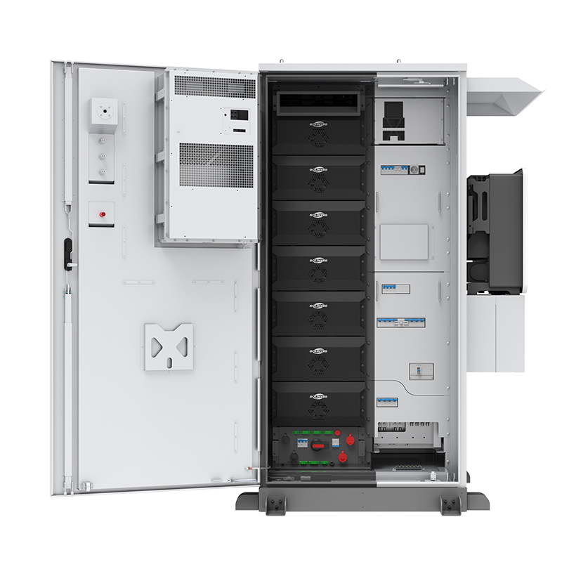 WERAN PTH 25-50kW 64,3-112,5kWh All-in-One-C&I-Energiespeicherschrank – Integriertes Solarspeichersystem mit Hybrid-Wechselrichter
