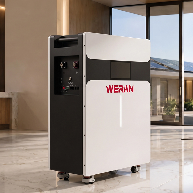WERAN 51,2 V 314 Ah 16 kWh Roller-Typ-LiFePO4-Akku für die Energiespeicherung zu Hause